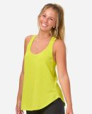 Boxercraft BW2505 Women's Twistback Tank Top in Cyber lime