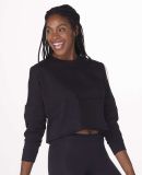 Boxercraft BW3515 Women's Crop Retro Jesery in Black