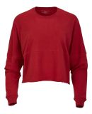 Boxercraft BW3515 Women's Crop Retro Jesery in Brick red