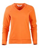 Boxercraft BW5402 Women's Travel V-Neck Pullover in Mandarin