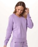 Boxercraft BW5402 Women's Travel V-Neck Pullover in Wisteria