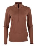 Boxercraft BW5202 Woman's Flex Quarter Zip in Espresso