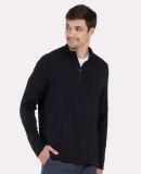 Boxercraft BM5203 Perfect Quarter Zip Pullover in Black