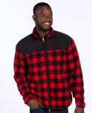 Boxercraft BM8102 Everest Peak Jacket in Red buffalo/ black