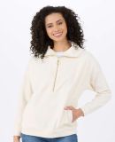 Boxercraft BW5203 Women's Manchester Quarter Zip in Natural
