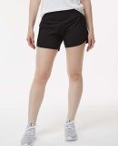 Boxercraft BW6103 Women's Stretch Woven Lined Shor in Black