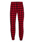 Boxercraft BM6625 Flannel Joggers in Red/ black buffalo