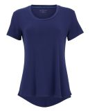 Boxercraft BW2105 Women's Bamboo Scoop Neck T-Shir in Navy