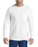 Dickies Workwear SL600T Men's Tall Temp-iQ Perform in White