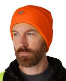 Dickies Workwear WH201 Unisex Acrylic Cuffed Beani in Hi vis orange