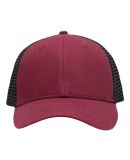 Sportsman SP1450 Traditional Lo-Pro Mesh Back Truc in Chino maroon/ black