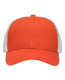 Sportsman SP1450 Traditional Lo-Pro Mesh Back Truc in Chino orange/ white