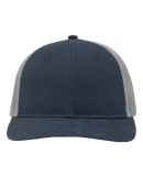 Sportsman SP1650 Modern Six-Panel Trucker Fit Cap in Navy/ grey