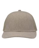 Sportsman SP1650 Modern Six-Panel Trucker Fit Cap in Khaki heather/ khaki