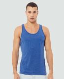 Bella + Canvas 3484 Unisex Triblend Tank in Tr royal triblnd