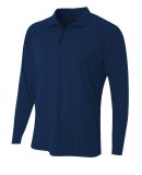 A4 Apparel NB4268 Youth Quarter-Zip in Navy