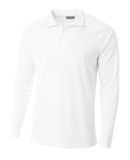 A4 Apparel NB4268 Youth Quarter-Zip in White