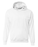 A4 Apparel NB4279 Youth Sprint Hooded Sweatshirt in White