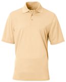 A4 Apparel N3040 Adult Essential Polo in Vegas gold