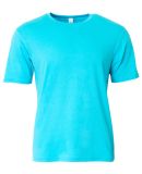 A4 Apparel N3013 Adult Softek T-Shirt in Electric blue