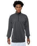 A4 Apparel N4282 Adult Sprint Fleece Quarter-Zip in Graphite