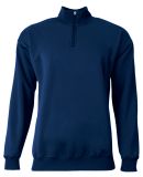 A4 Apparel NB4282 Youth Sprint Quarter Zip in Navy