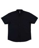 Burnside Clothing 9217 Stretch Woven Shirt in Black