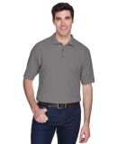 8540 UltraClub® Men's Whisper Pique Blend Polo   in Graphite