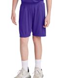 Sport Tek YST103 Sport-Tek<sup></sup> Youth Compet in Purple/wh
