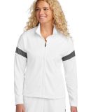 Sport Tek LST800 Sport-Tek<sup></sup> Ladies Trave in White/irgy