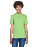 8541 UltraClub® Ladies' Whisper Pique Blend Polo in Apple