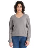 Alternative Apparel 5065BP Ladies' Slouchy Sweatsh in Smoke grey