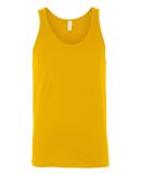 Bella + Canvas 3480 Unisex Jersey Tank in Gold