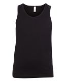 Bella + Canvas 3480Y Youth Jersey Tank in Black