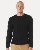 Bella+Canvas 3511 Unisex Heavyweight Long-Sleeve T in Black