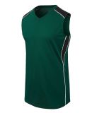 Augusta Sportswear 312162 Women's Dynamite Jersey in Forest/ black/ white