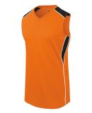 Augusta Sportswear 312162 Women's Dynamite Jersey in Orange/ black/ white