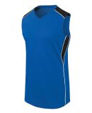 Augusta Sportswear 312162 Women's Dynamite Jersey in Royal/ black/ white