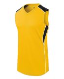 Augusta Sportswear 312163 Girls' Dynamite Jersey in Athletic gold/ black/ white