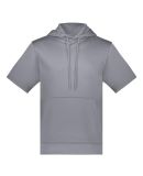 Augusta Sportswear 6871 Fleece Short Sleeve Hooded in Graphite