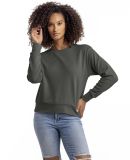 Next Level Apparel 9084 Ladies' Laguna Sueded Swea in Heavy metal