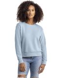 Next Level Apparel 9084 Ladies' Laguna Sueded Swea in Stonewash denim