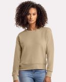 Next Level Apparel 9084 Ladies' Laguna Sueded Swea in Tan