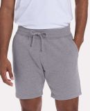 Next Level Apparel 9903 Unisex Fleece Sweatshort in Heather gray