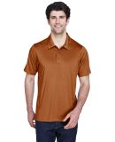 Team 365 TT20 Men's Charger Performance Polo in Sp burnt orange