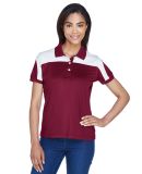 Team 365 TT22W Ladies' Victor Performance Polo in Sport maroon