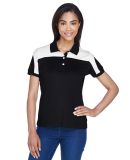 Team 365 TT22W Ladies' Victor Performance Polo in Black