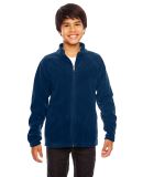 Team 365 TT90Y Youth Campus Microfleece Jacket in Sport dark navy