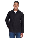 Team 365 TT90 Men's Campus Microfleece Jacket in Black