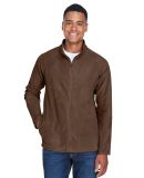 Team 365 TT90 Men's Campus Microfleece Jacket in Sport dark brown